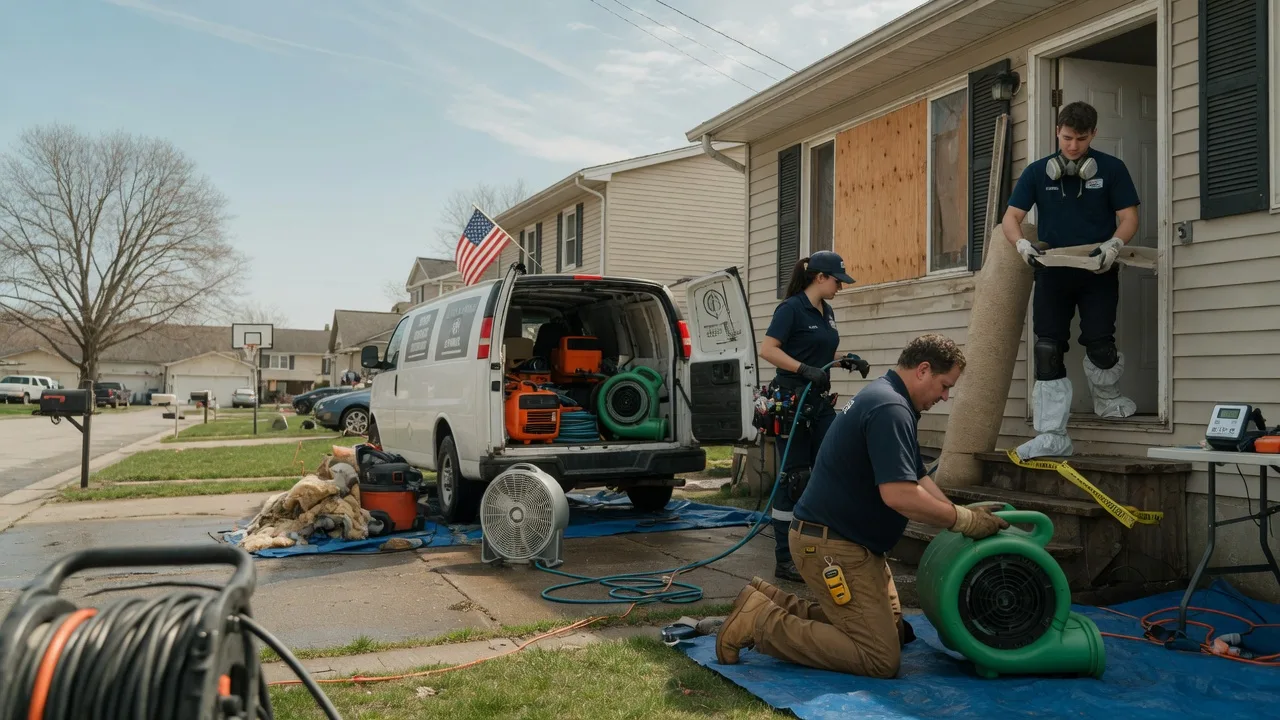 Water Damage Restoration in Elroy, WI near me
